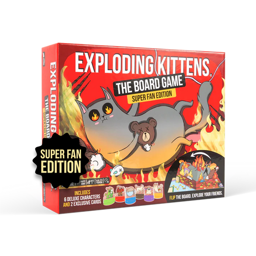 Exploding Kittens the Board Game Super Fan Edition