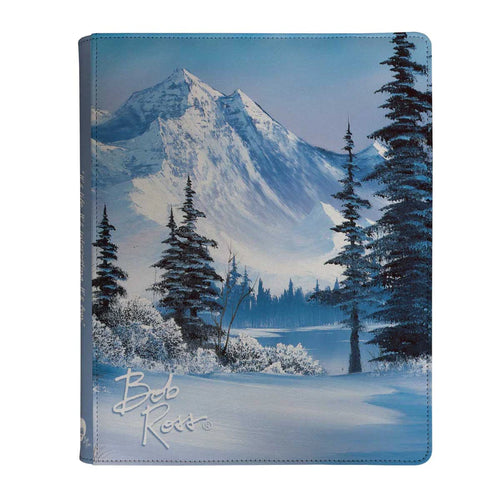 9-Pocket Pro Binder - Zippered - Bob Ross - Winter Paradise