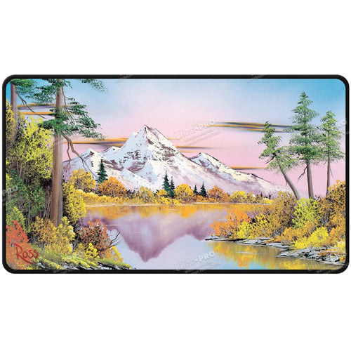 Bob Ross Mighty Mountain Lake Playmat