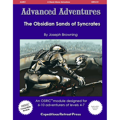 Advanced Adventures #21 The Obsidian Sands of Syncrates
