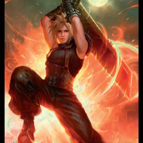 Ultra Pro Final Fantasy Sleeves - Cloud, Ex-Soldier