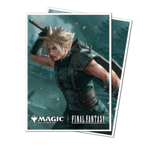 UP Final Fantasy Apex Deck Protector Sleeves (Cloud)