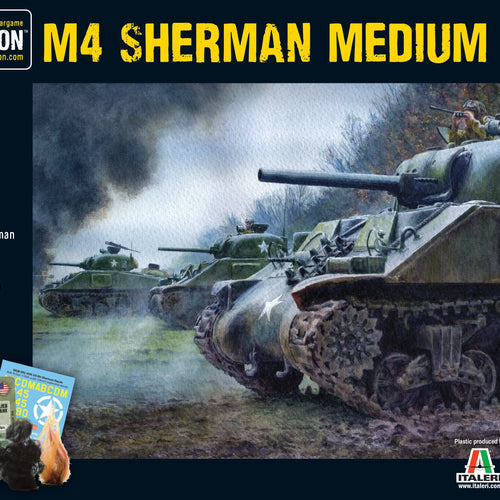 Bolt Action - M4 Sherman Tank (Plastic)