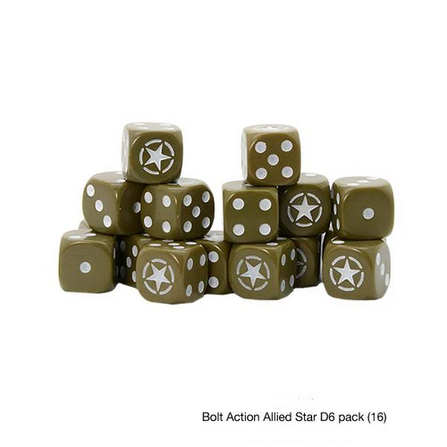 Bolt Action Allied Star D6 Pack