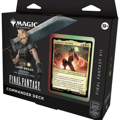 Magic the Gathering Final Fantasy Commander Decks