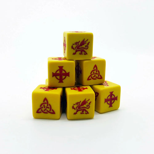 Saga Age of Vikings - Welsh Dice