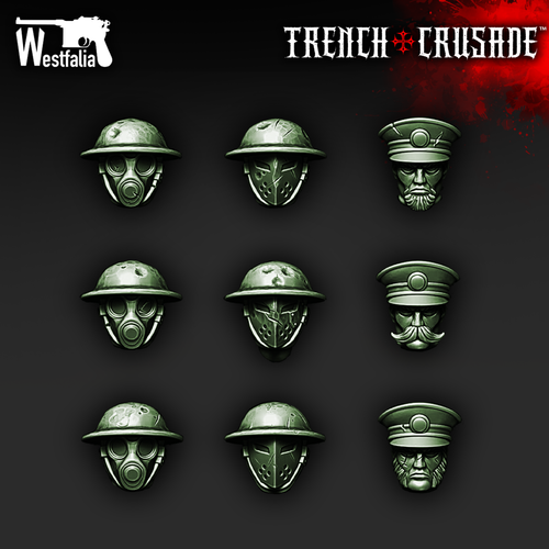 Red Brigade - English Heads