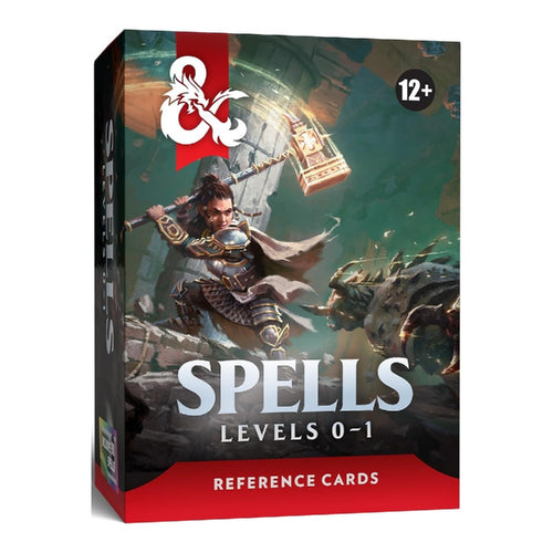 Dungeons & Dragons - Reference Cards - Spells Level 0 -1