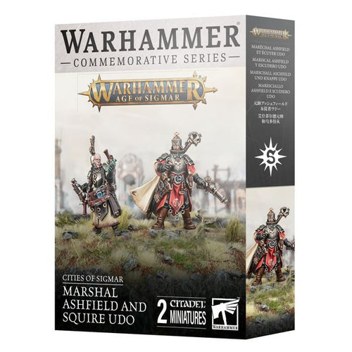 Marshal Ashfield and Squire Udo - Warhammer Commemorative Series