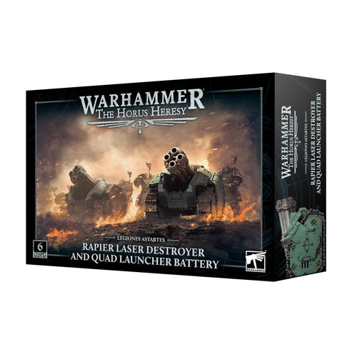 Legiones Astartes - Rapier Laser Destroyer and Quad Launcher Battery