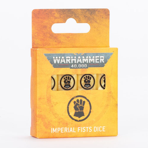 Warhammer 40k - Imperial Fists Dice (2025)