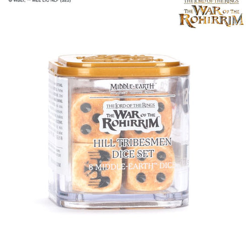 MESBG War of the Rohirrim - Hill Tribesmen Dice Set
