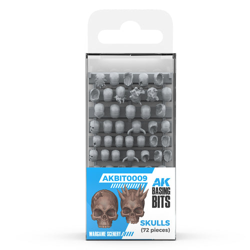 AK Basing Bits: Skulls, Miniatures, AK,- The Sword & Board
