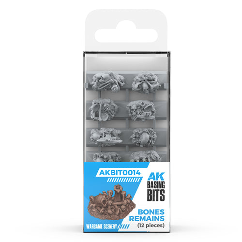 AK Basing Bits: Bones Remains, Miniatures, AK,- The Sword & Board