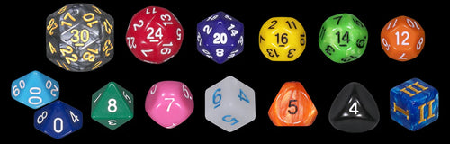DCC Dice Set - Random Multi-Color