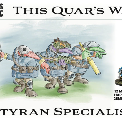This Quar's War - Coftyran Specialists, Miniatures, Wargames Atlantic,- The Sword & Board