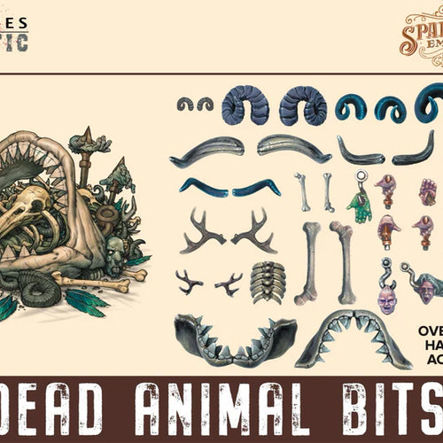 The Spare Parts Emporium - Dead Animal Bits, Miniatures, Wargames Atlantic,- The Sword & Board