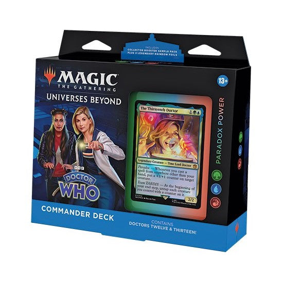 mtg doctor who commander decks Universes Beyond: Doctor Who Commander Decks – The Sword & Board