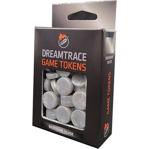 Dreamtrace Game Tokens - Werebane Silver