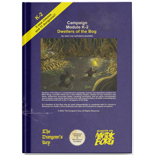 K-2 Dwellers of the Bog (Mork Borg Edition)