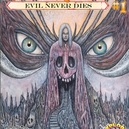 Heroic Adventure! #1 Evil Never Dies (Brett Hess Cover)(Hard Cover)