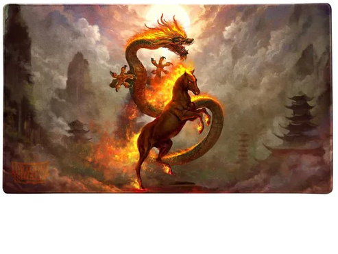 Dragon Shield Playmat: Fire Horse 2026