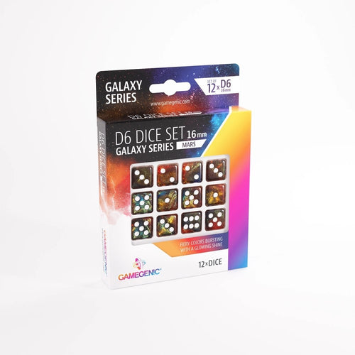 Gamegenic Dice -36x 12 mm D6 Galaxy Series: Mars