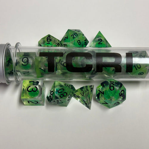 TMNT & OTHER STRANGENESS MUTAGEN - GREEN DICE SET