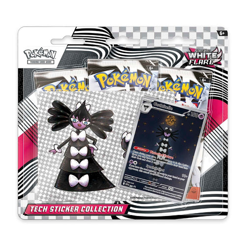Pokemon White Flare Tech Sticker Collection
