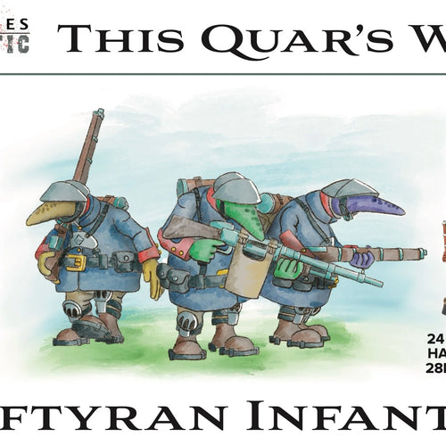 This Quar's War - Coftyran Infantry, Miniatures, Wargames Atlantic,- The Sword & Board