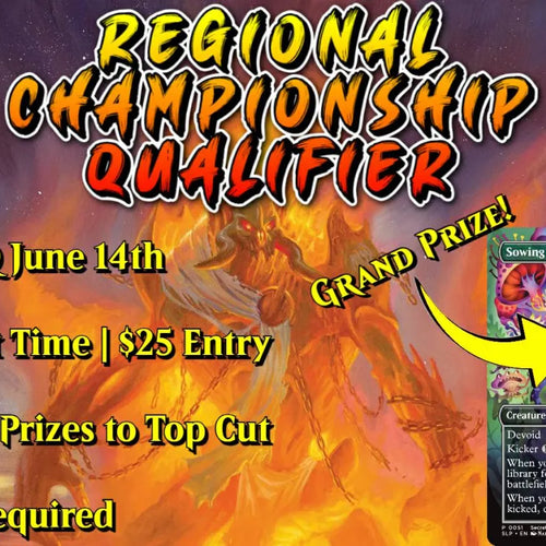 June 14th RCQ Entry, Entry Fee and Events, The Sword & Board,- The Sword & Board