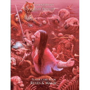 Lamentations of the Flame Princess: Rules & Magic (Variant Cover 1)