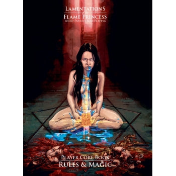 Lamentations of the Flame Princess: Rules & Magic (Variant Cover 2)
