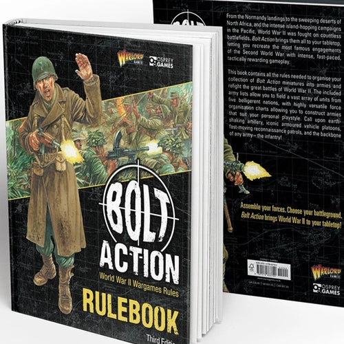 Bolt Action Third Edition Rulebook, Miniatures, Warlord Games,- The Sword & Board