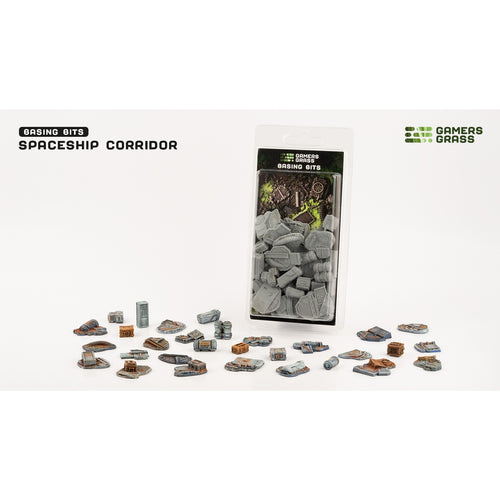 Gamers Grass Basing Bits - Spaceship Corridor