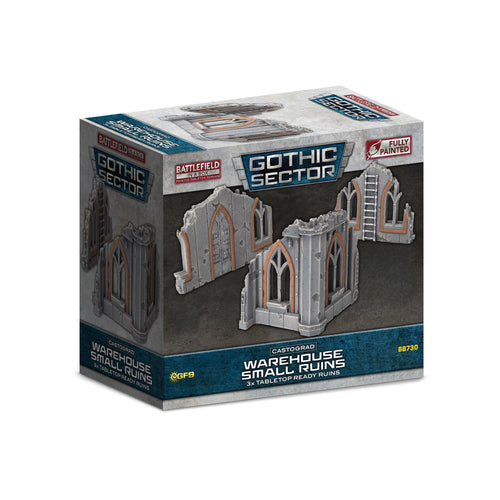 Gothic Sector Terrain - Castograd - Warehouse Small Ruins