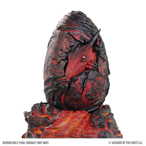 Red Dragon Egg - Replicas of the Realms