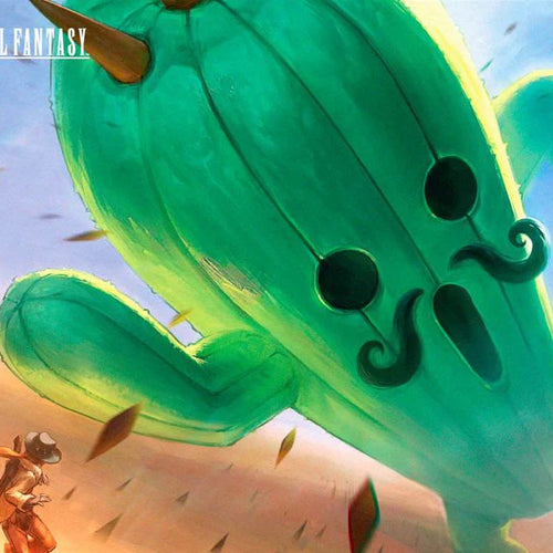 Ultra Pro Final Fantasy Playmat (Jumbo Cactuar)