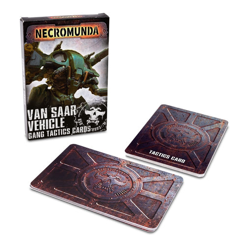 Necromunda - Van Saar Vehicle Gang Tactics Cards