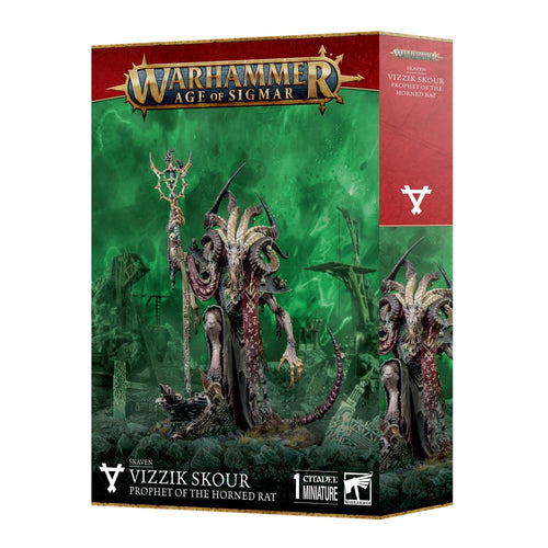 Age of Sigmar - Vizzik Skour, Prophet of the Horned Rat