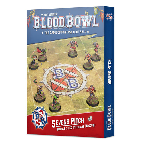 Blood Bowl Sevens Pitch: Double-sided Pitch and Dugouts