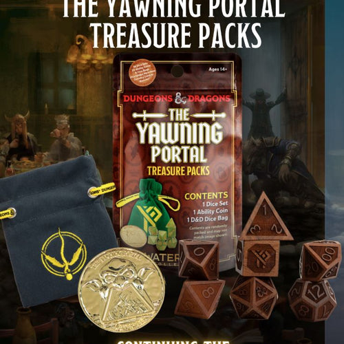 Yawning Portal Treasure Packs, dice, Sirius Dice,- The Sword & Board