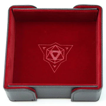 Die Hard - Magnetic Dice Tray (Red Velvet) (Square)