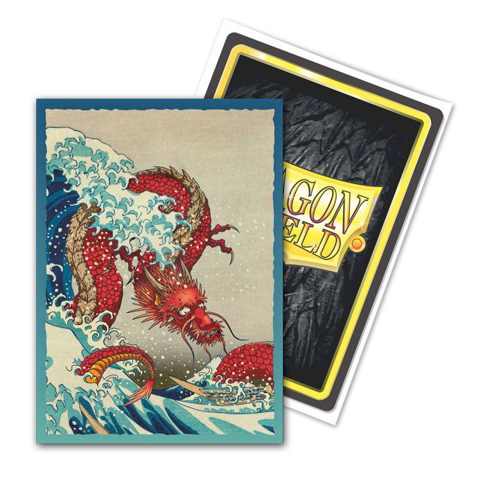 Dragon Shield Card Sleeves -Metallic Art Print Dual Matte  The Sword &  Board