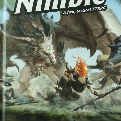 Nimble: A Fast, Tactical TTRPG Core Rules Book (5E) Hardcover