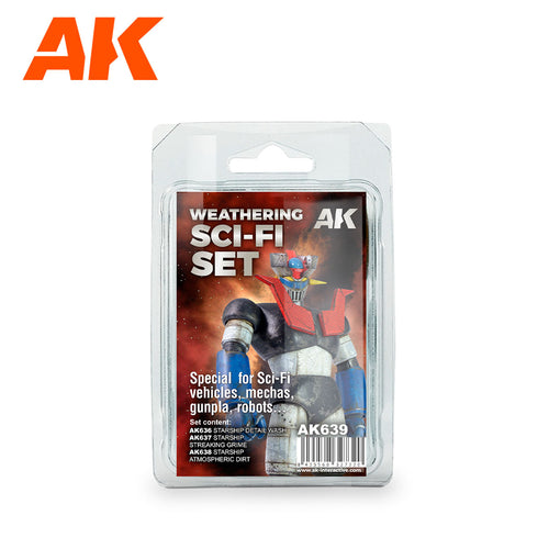 AK Interactive Sci-Fi Weathering Set