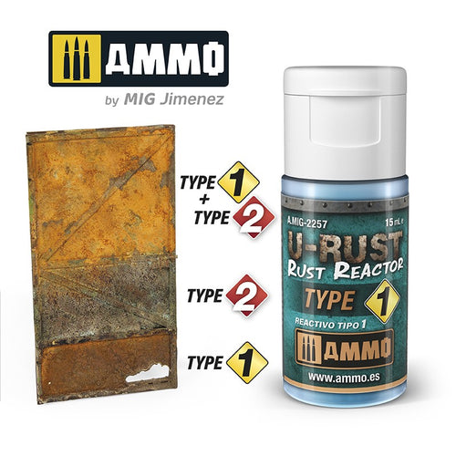 Ammo Mig U-Rust Rust Reactor Type 1 15ml