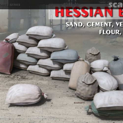 MiniArt Hessian Bags (Sand, Cement, Vegetables, Flour, Seeds, etc.)