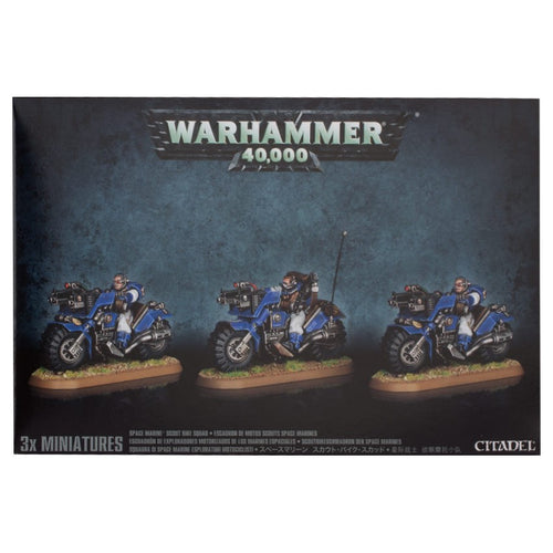 Space Marine Scout Bike Squad
