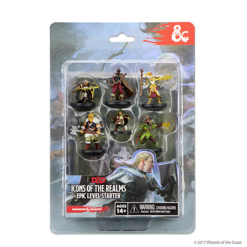 Dungeons and Dragons - Icons of the Realms Epic Level Starter Set, Miniatures, WizKids,- The Sword & Board